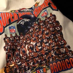 Starter Denver Broncos Super Bowl XXXII shirt
